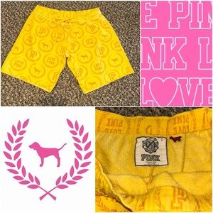 Victoria’s Secret PINK Vintage Pup Logo Bermuda Shorts